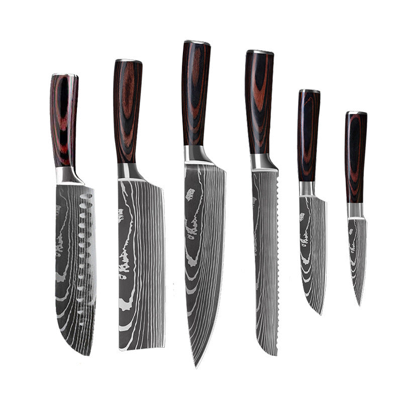 10 Piece Set Knife Chef's Knife
