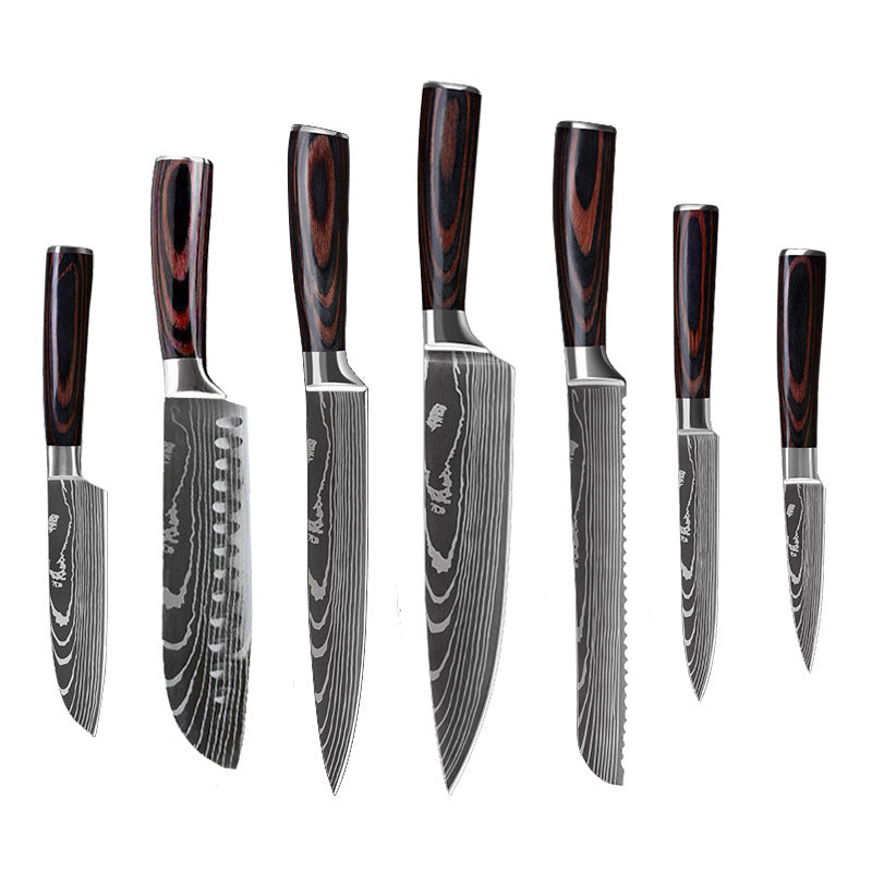 10 Piece Set Knife Chef's Knife