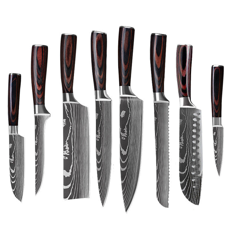 10 Piece Set Knife Chef's Knife
